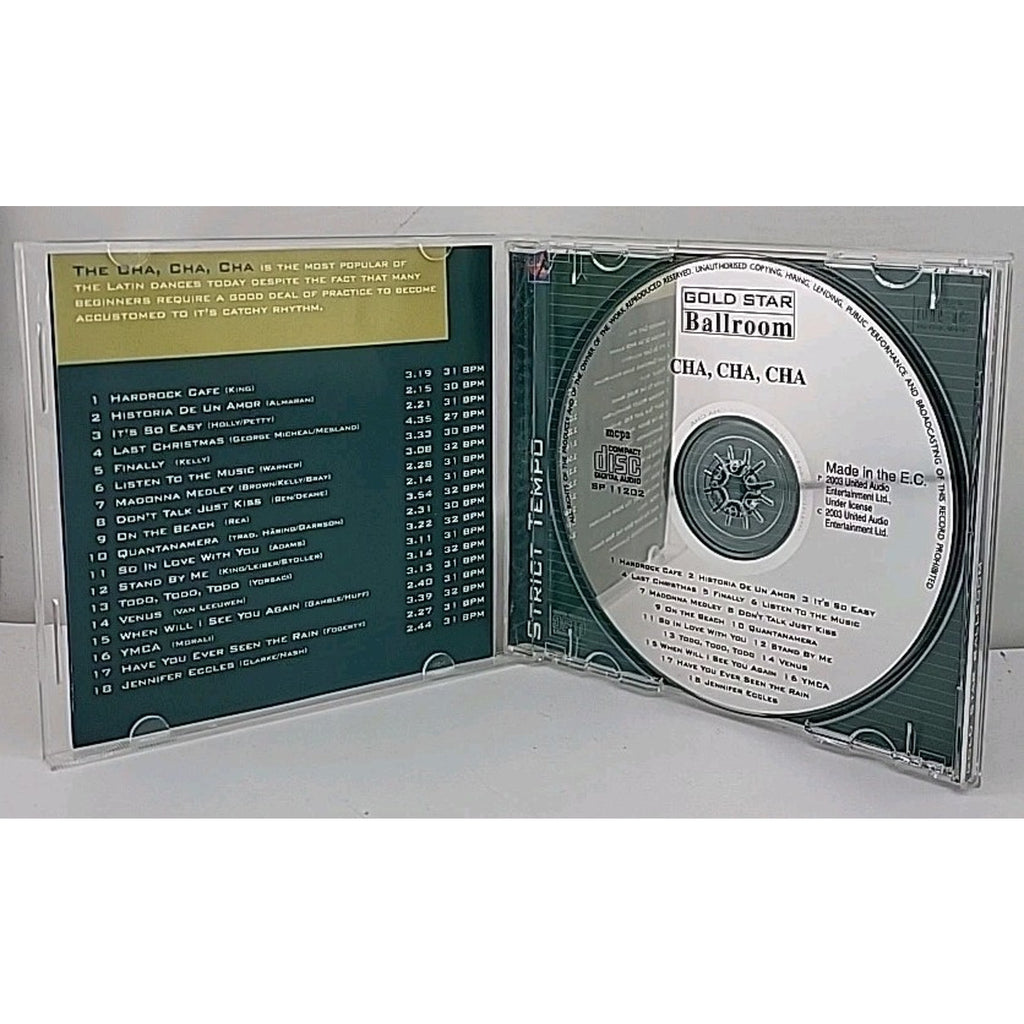 Gold Star Ballroom Series: Cha Cha by Various (CD, 2005)