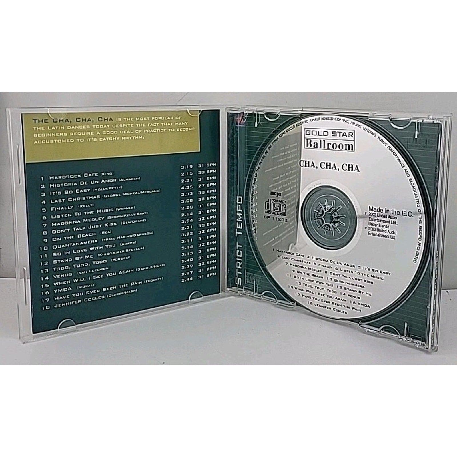 Gold Star Ballroom Series: Cha Cha by Various (CD, 2005)
