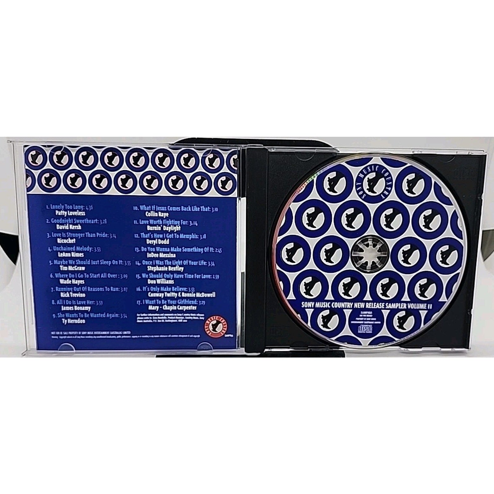 Sony Music Country - New Release Sampler Vol 11 - (C470) CD