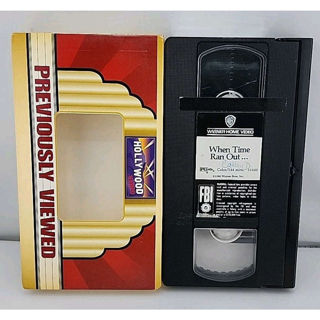 When Time Ran Out... (VHS, 1980)