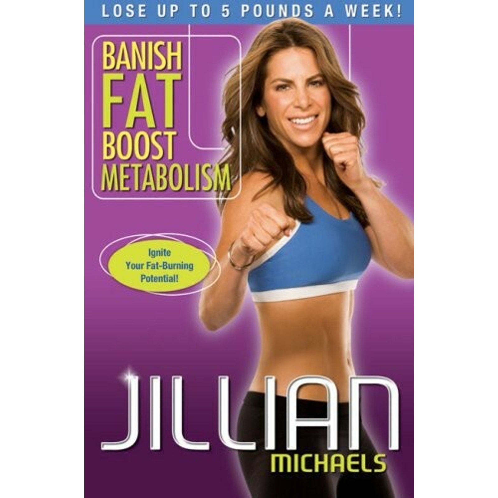Jillian Michaels - Banish Fat Boost Metabolism (DVD, 2009)
