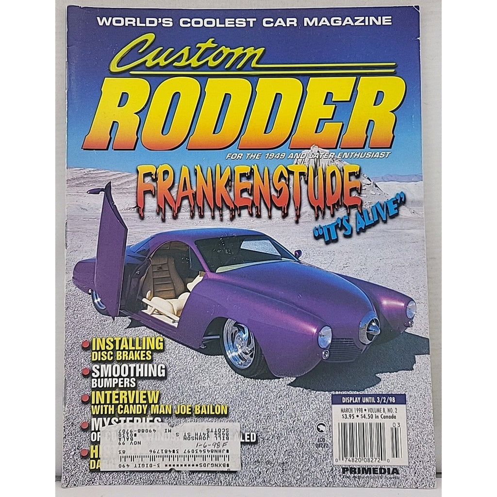 Custom Rodder Magazine - March 1998 - Volume 8 No. 2