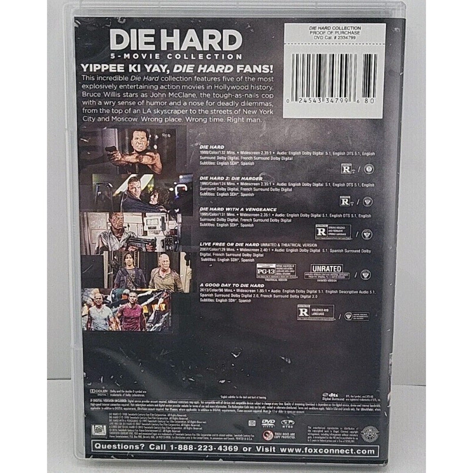 Die Hard Collection (5 Movies) (DVD)