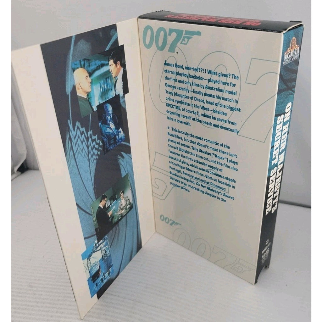 James Bond 007 On Her Majesty's Secret Service VHS 1994
