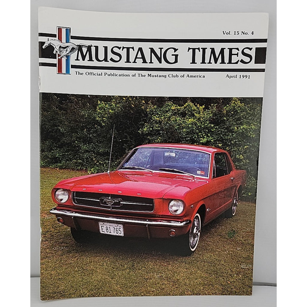 Mustang Times April 1991 Magazine