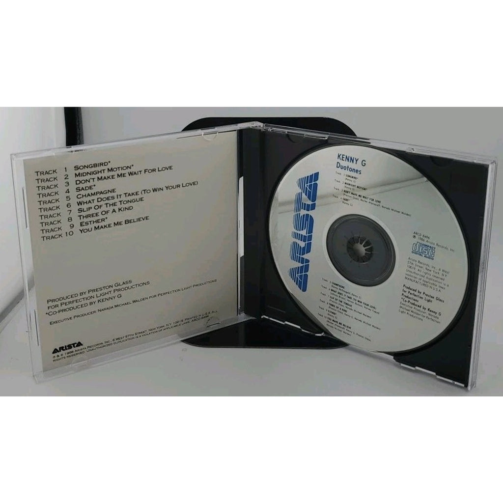 Duotones by Kenny G (CD, Oct-1990, Arista)