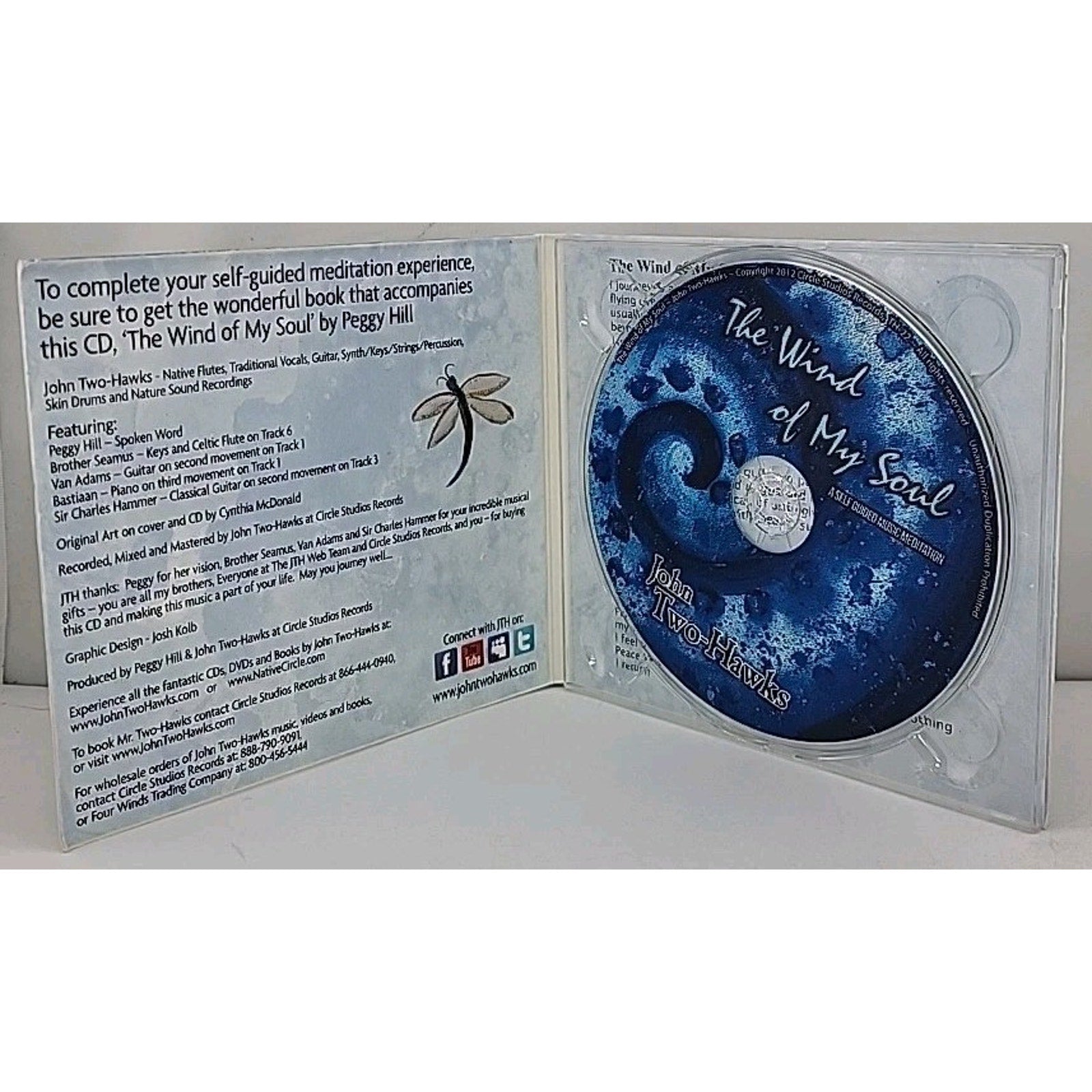 The Wind Of My Soul By John Two-Hawks (CD)