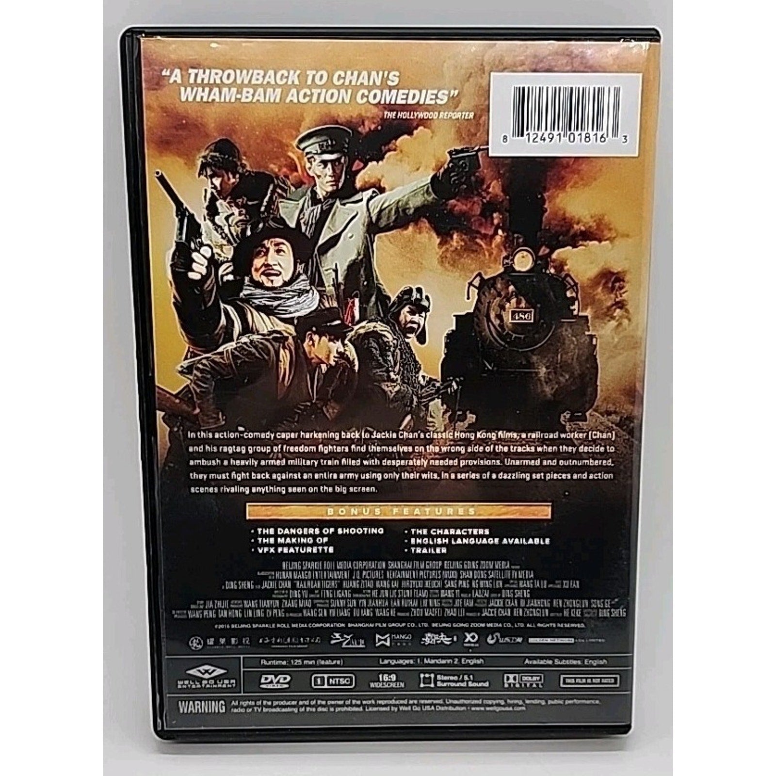 Railroad Tigers (DVD, 2016)