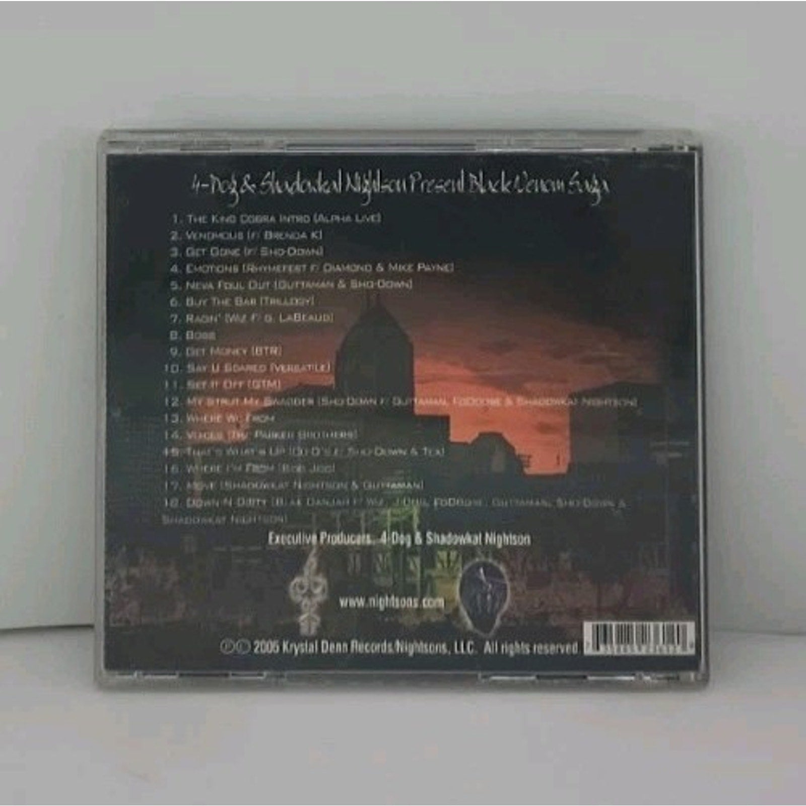 Black Venom Saga by Various (CD, 2005)