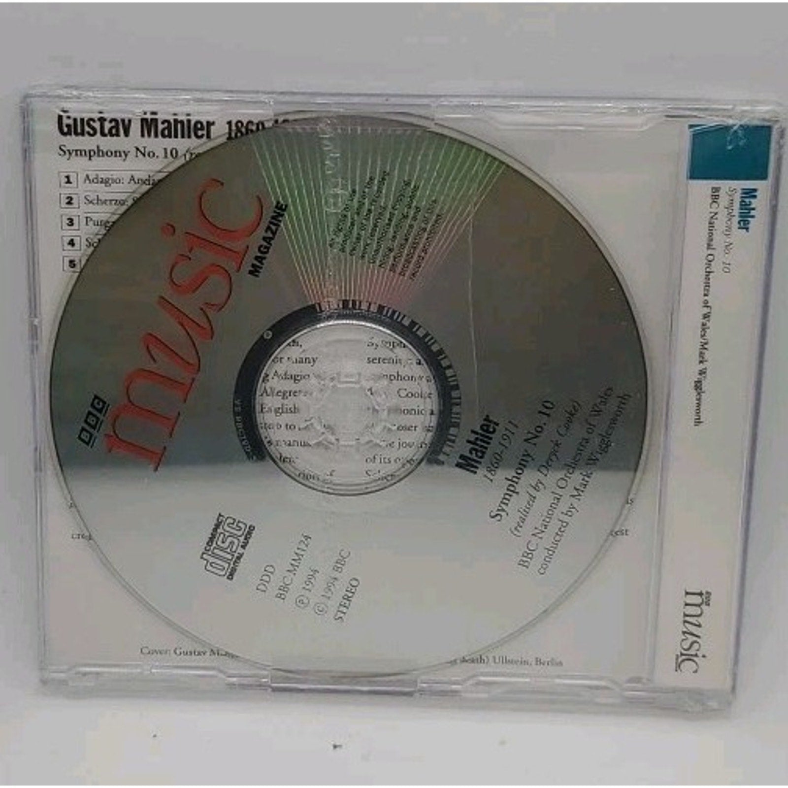 Mahler Symphony No. 10 CD - BBC Music Vol. 12 *Brand New*
