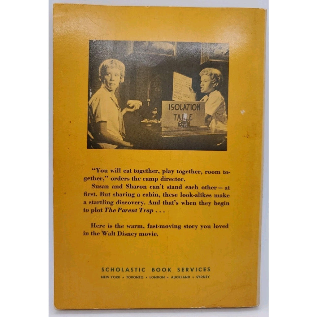 The Parent Trap Adapted By Vic Crume 1968 Illustrated Scholastic Paperback