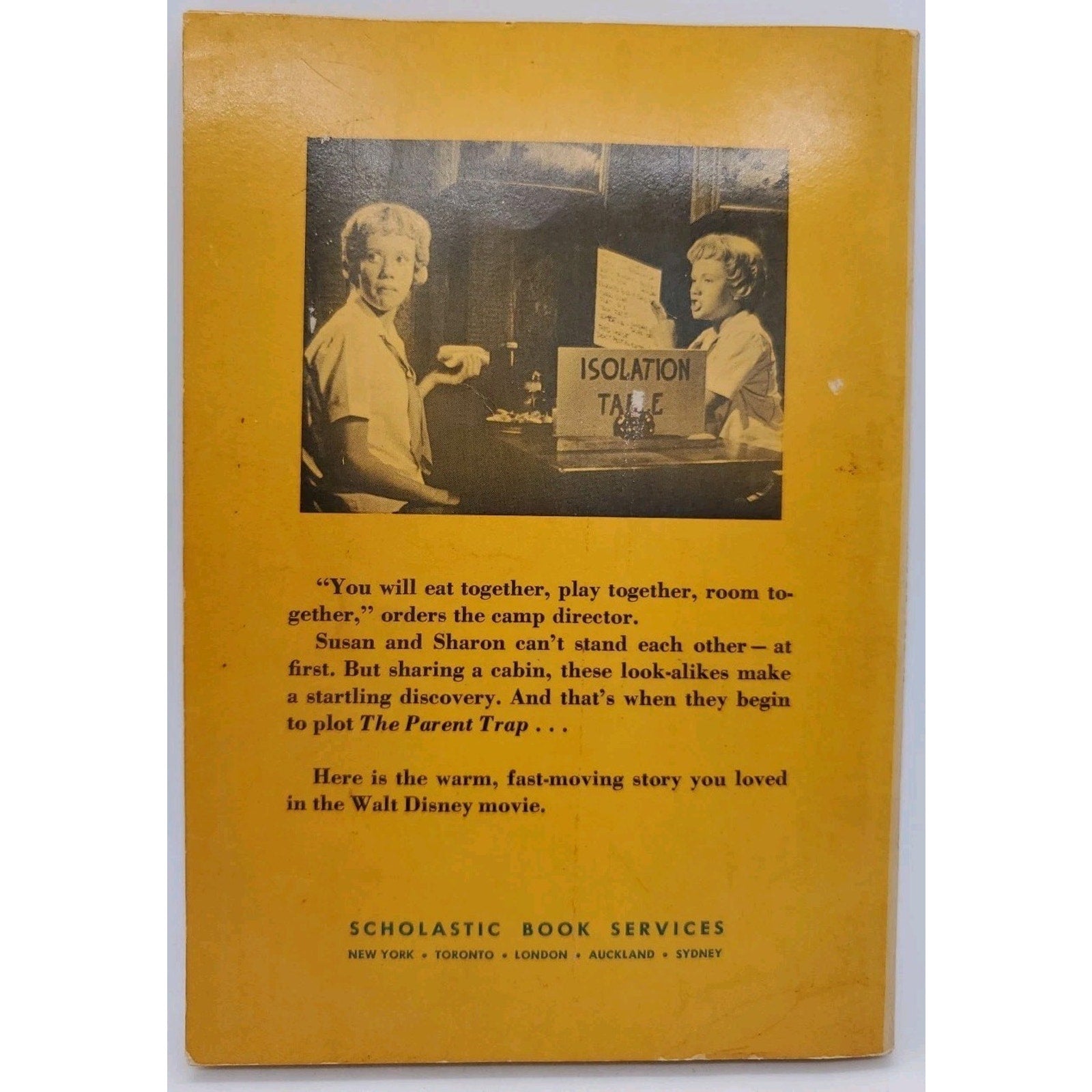 The Parent Trap Adapted By Vic Crume 1968 Illustrated Scholastic Paperback