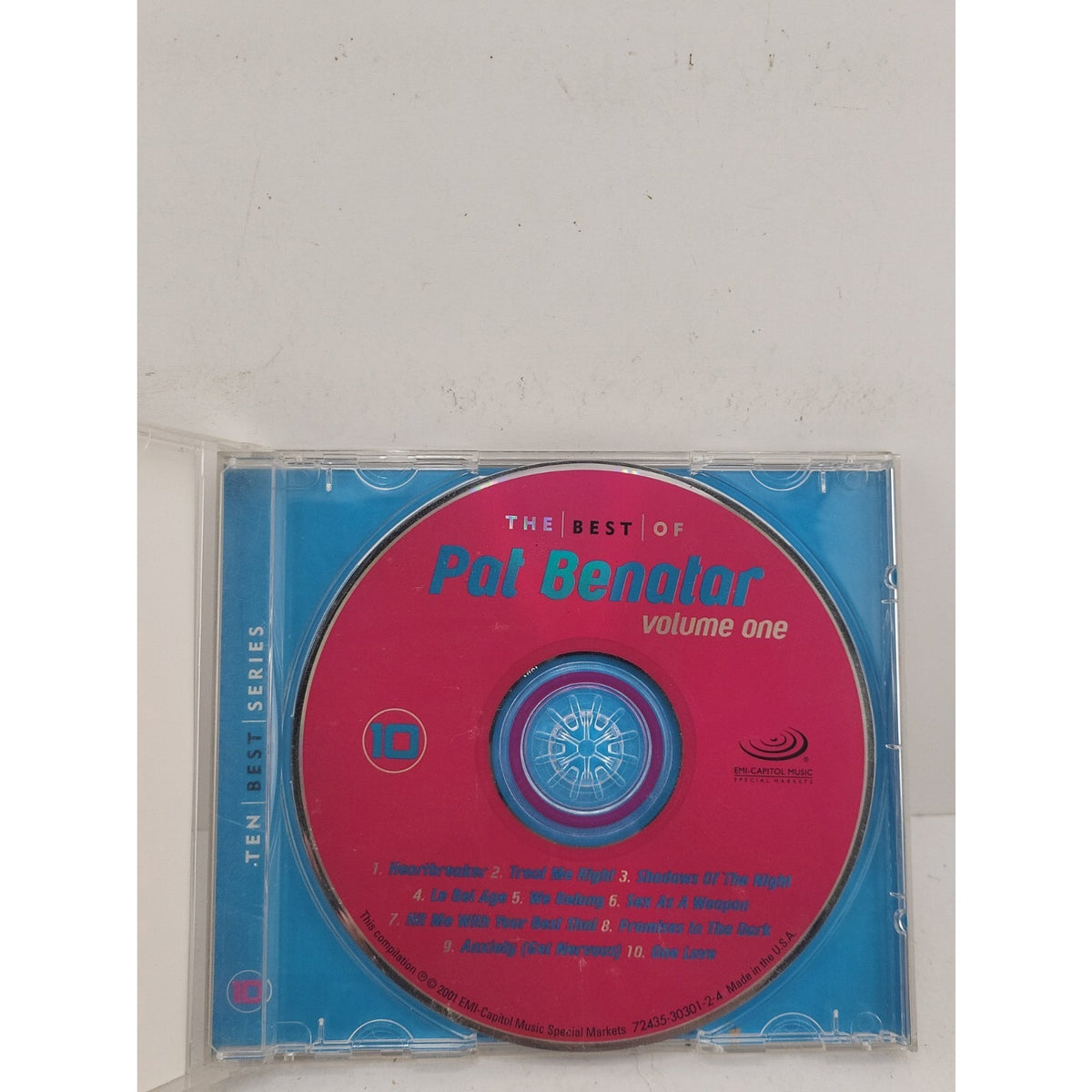 Best of 1 by Pat Benatar (CD, 2001)
