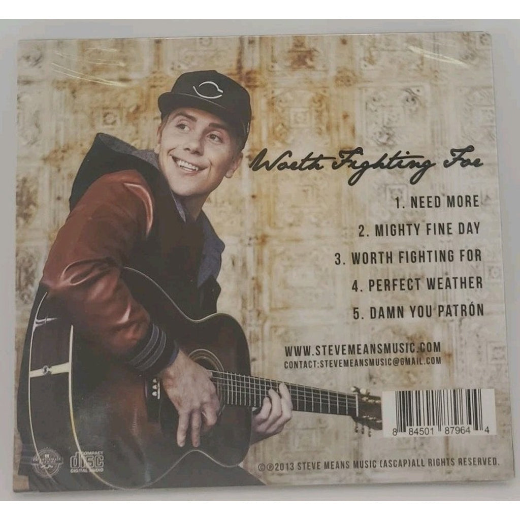 Steve Means Worth Fighting For CD *Brand New*