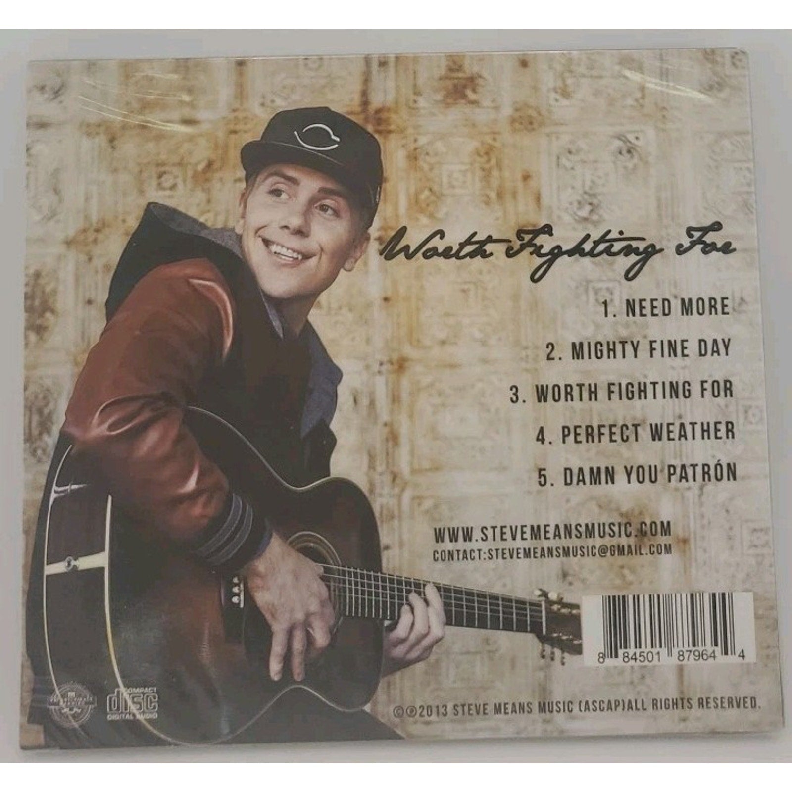 Steve Means Worth Fighting For CD *Brand New*