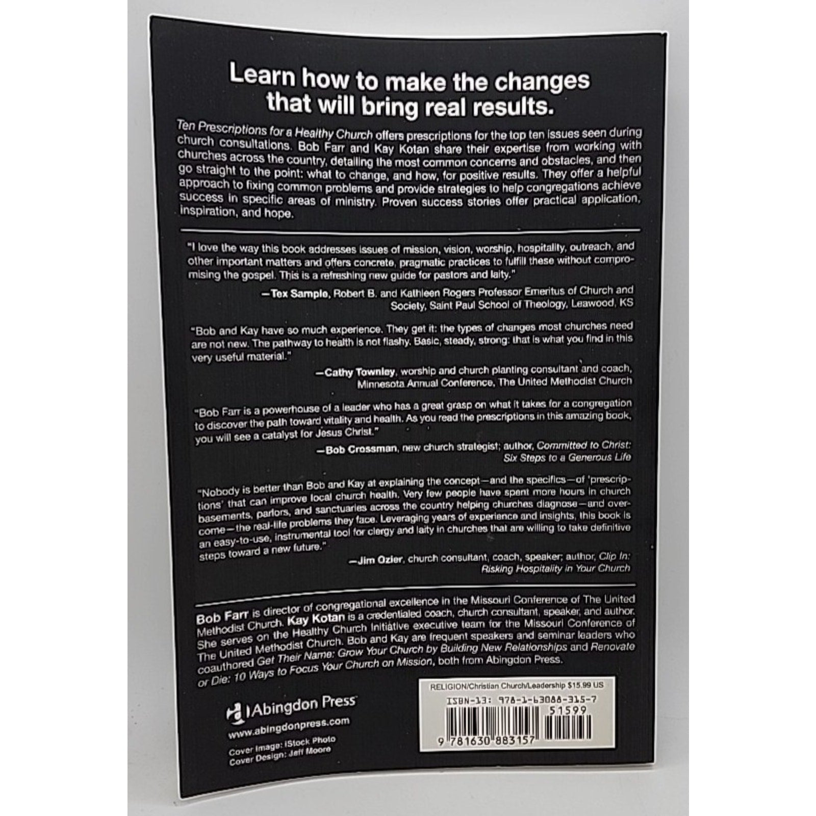 10 Prescriptions for a Healthy Church by Kay Kotan and Bob Farr (2015, Trade...