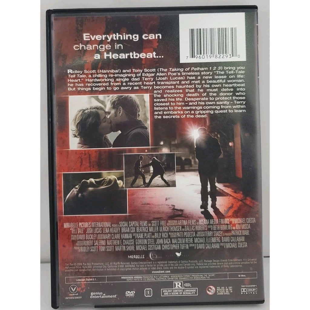 Tell Tale DVD (Josh Lucas, Lena Headey)