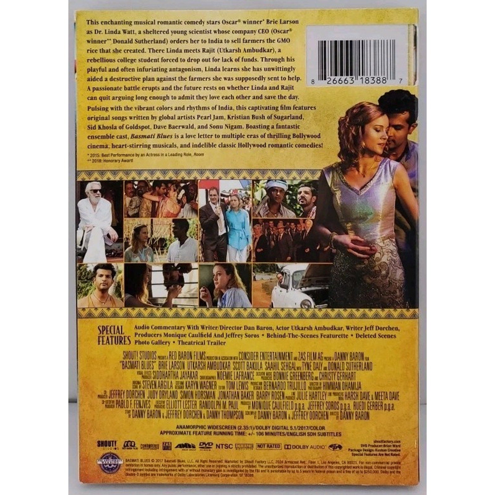 Basmati Blues (DVD, 2017) *Brand New*