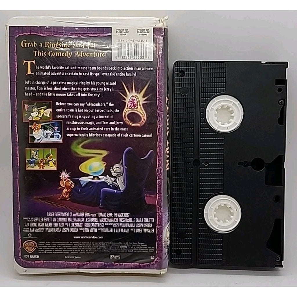 Tom and Jerry - The Magic Ring (VHS, 2002, Clamshell)