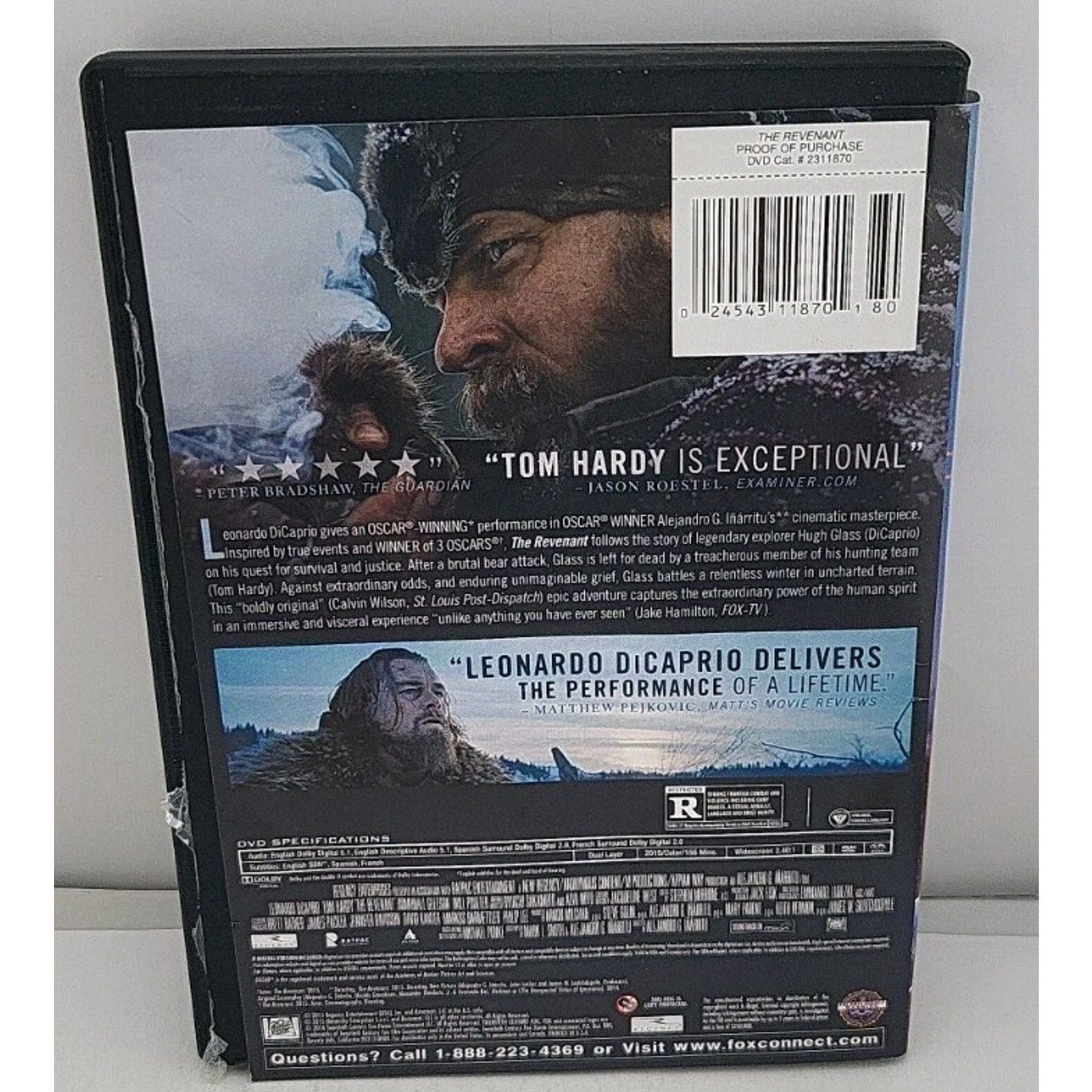 The Revenant (DVD, 2015)
