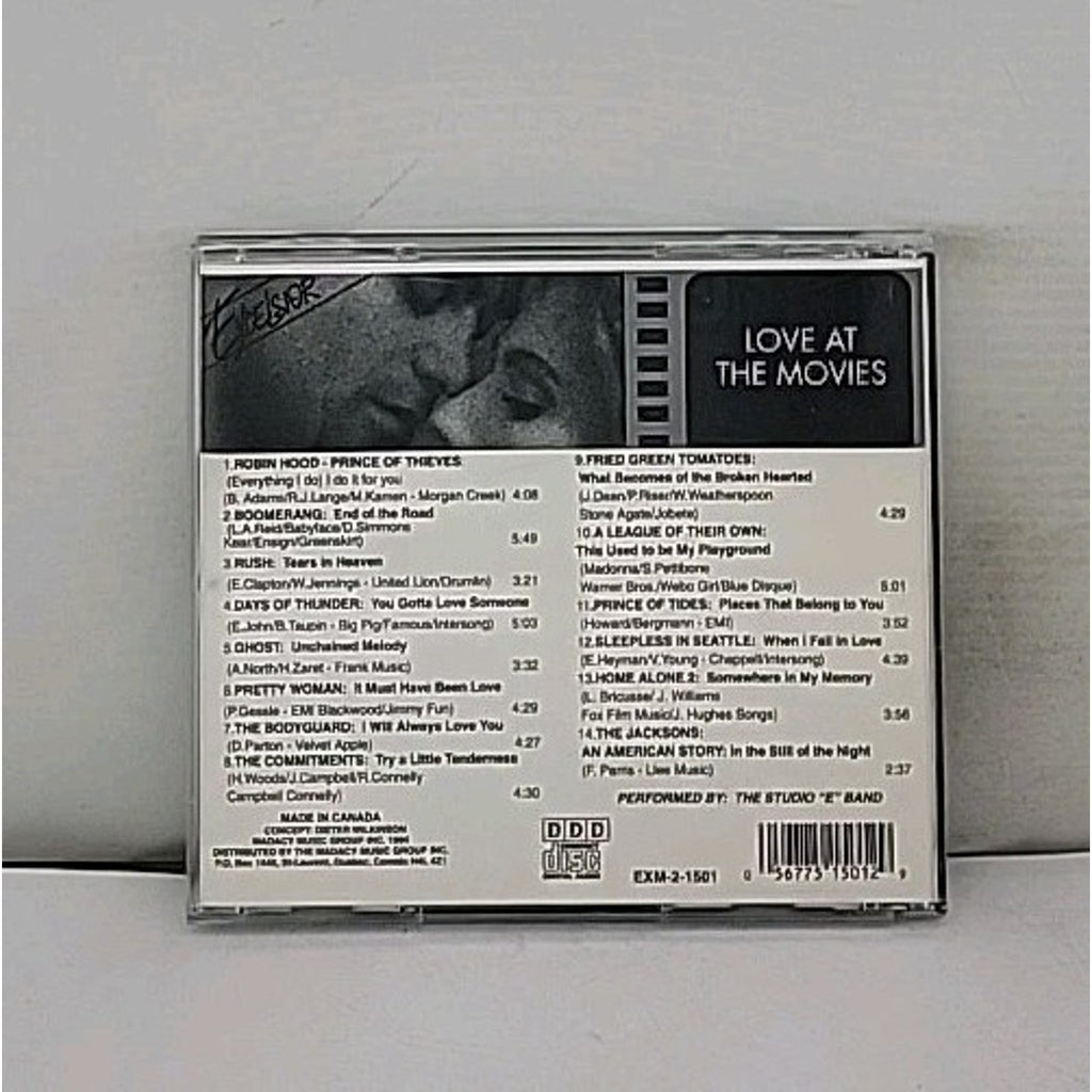 Love At The Movies CD