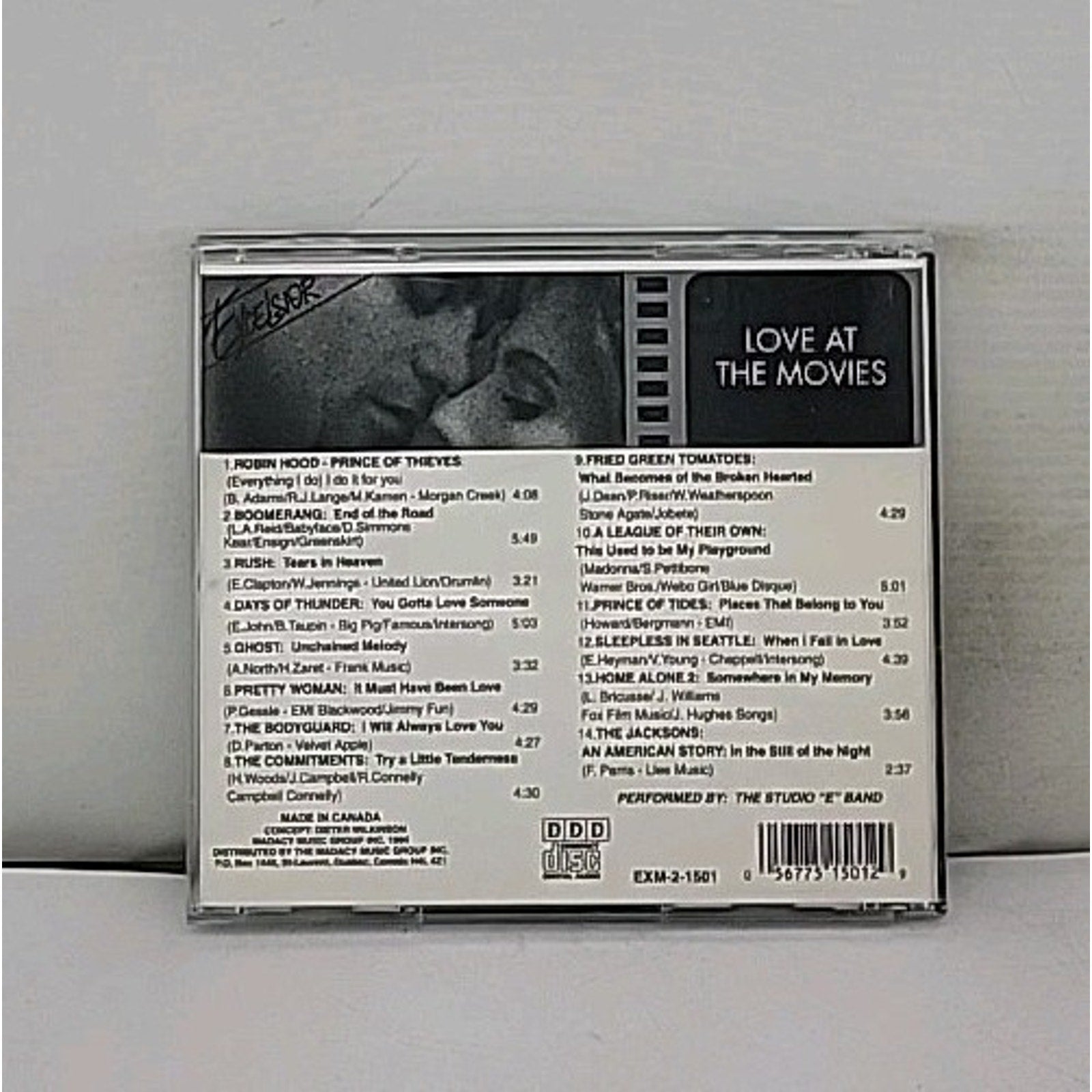 Love At The Movies CD