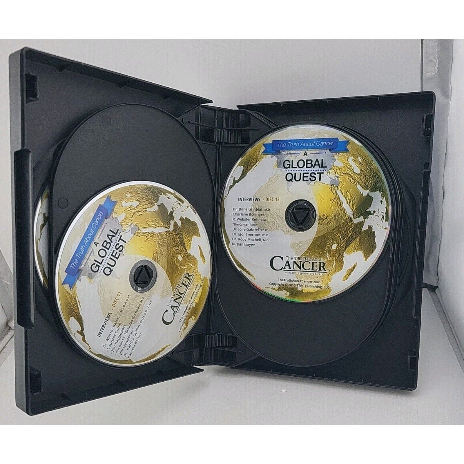 The Truth About Cancer A Global Quest Complete Transcripts 131 & 9 Episodes Lot