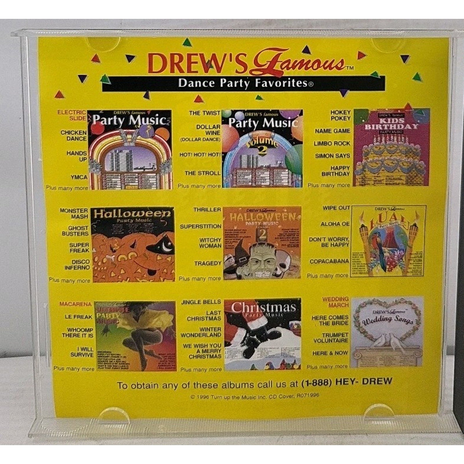 Kids Birthday Party Music by Various (CD, 1996)