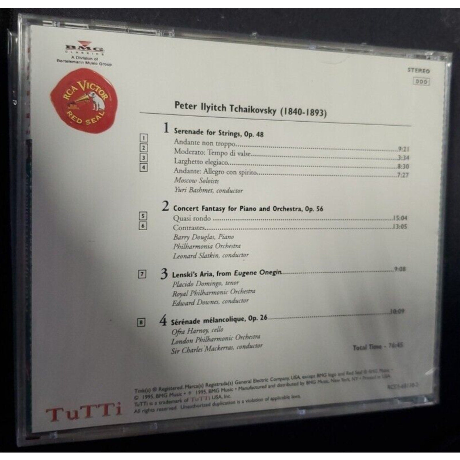Tchaikovsky Tutti 3 (CD)