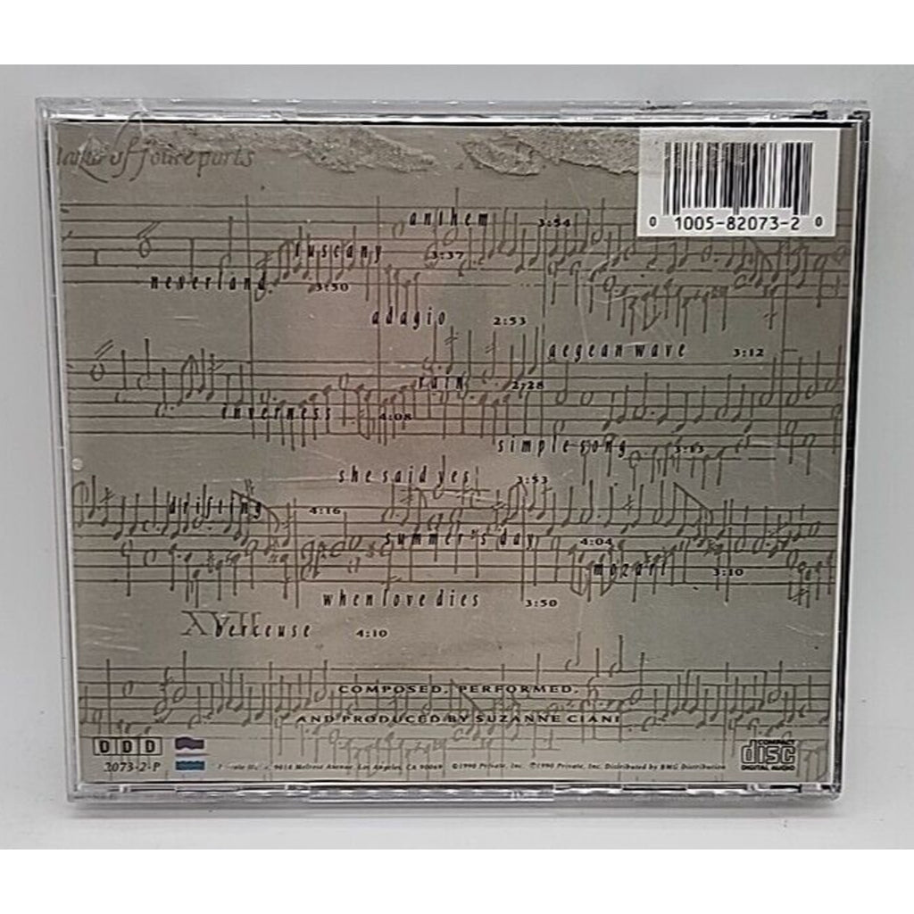 Pianissimo by Suzanne Ciani (CD, 1990)