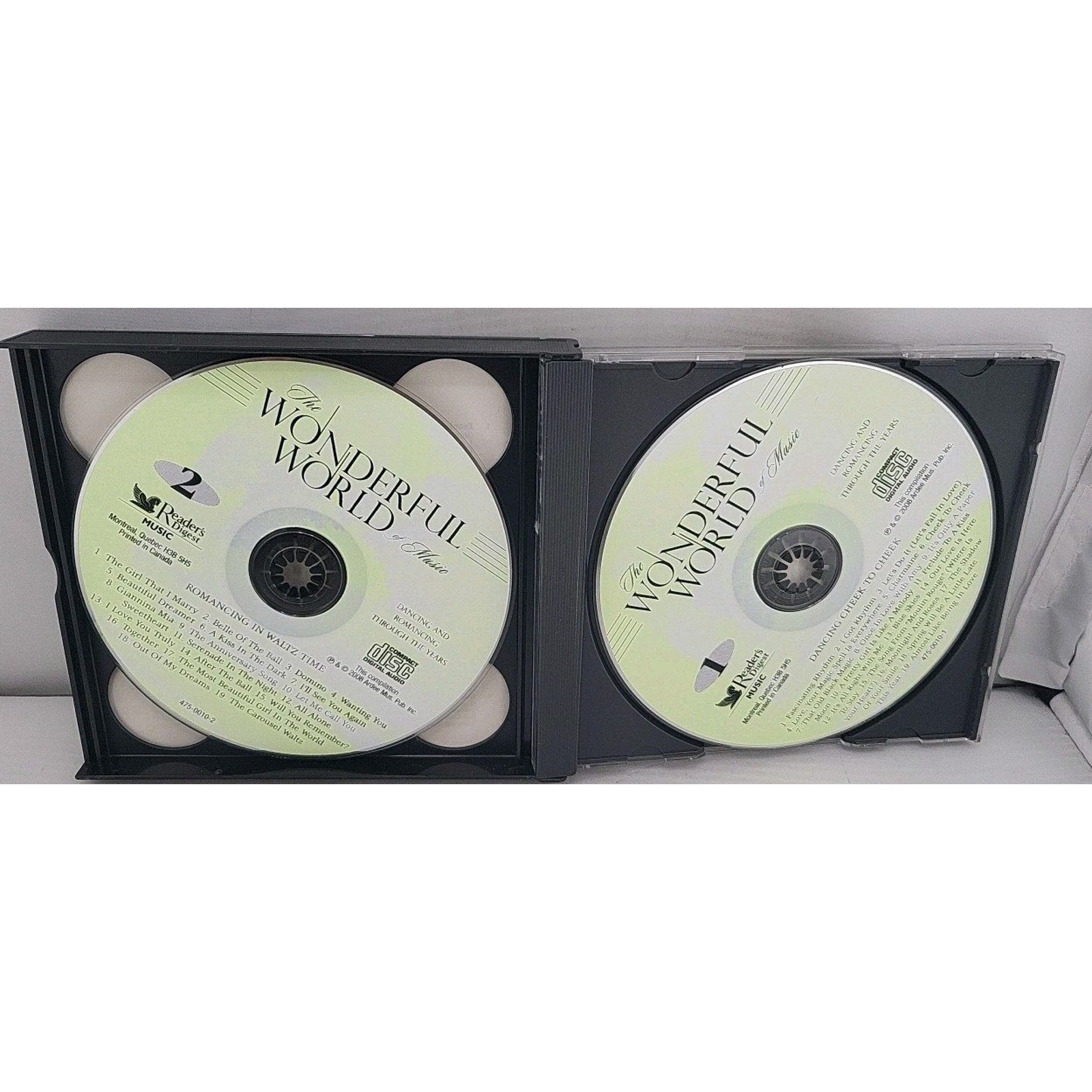 Dancing And Romancing Through The Years - Readers Digest Music CD