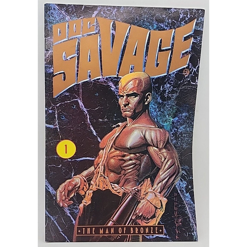 Doc Savage The Man of Bronze #1 Comic 1991 - Millennium Comics