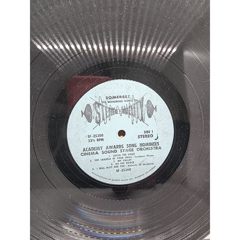Academy Award Song Nominees 1966 Vinyl Record