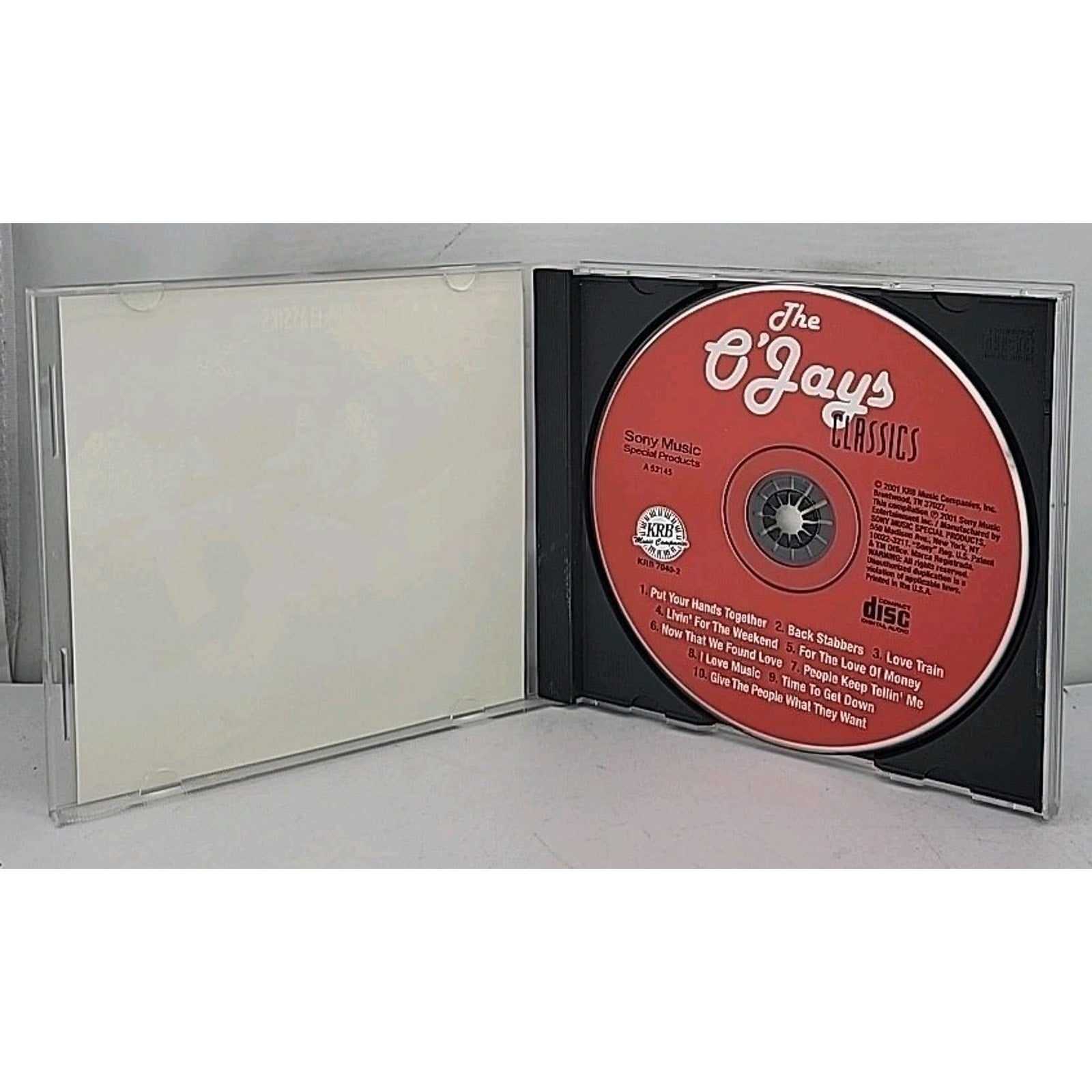 The O'jays Classics Music CD Album