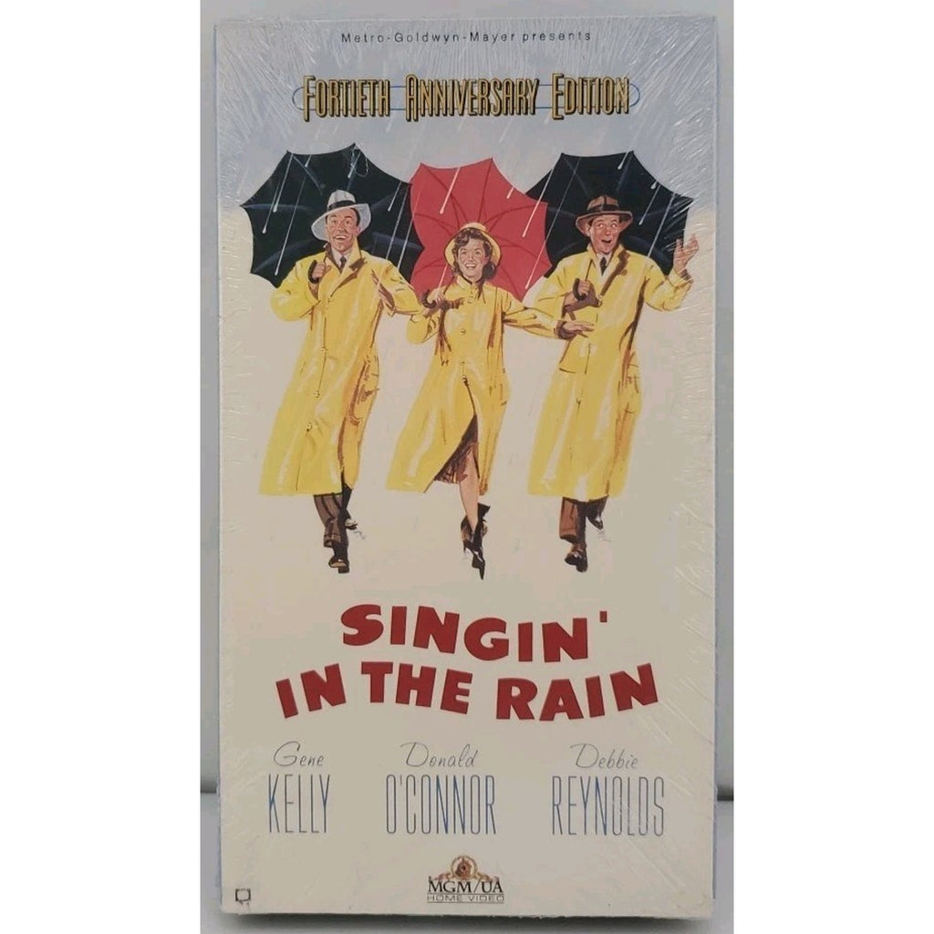 Singin in the Rain (VHS, 1992, 40th Anniversary Edition) *Brand New*