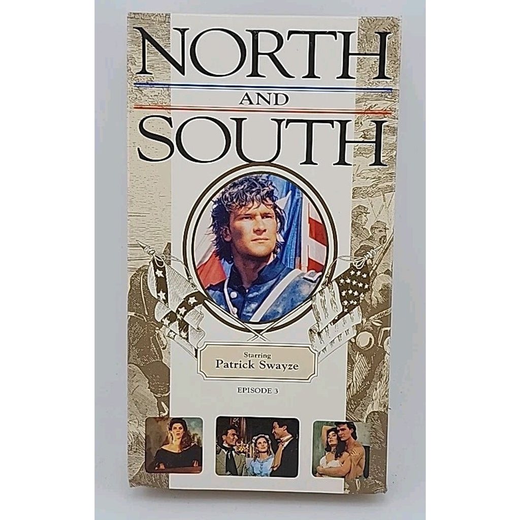 North and South - Book 1 (VHS, 1993, 6-Tape Set) Missing VHS #3