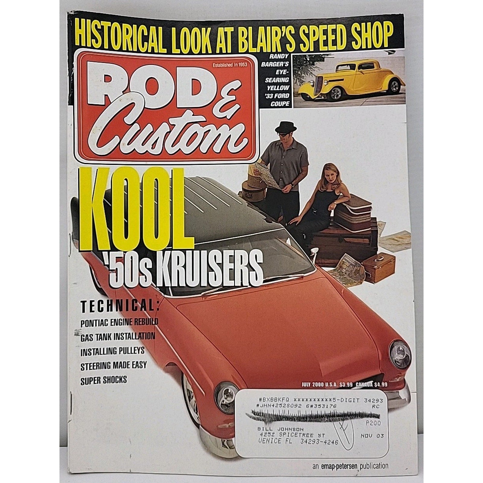 Rod & Custom Magazine - July 2000 - Volume 34 Number 7