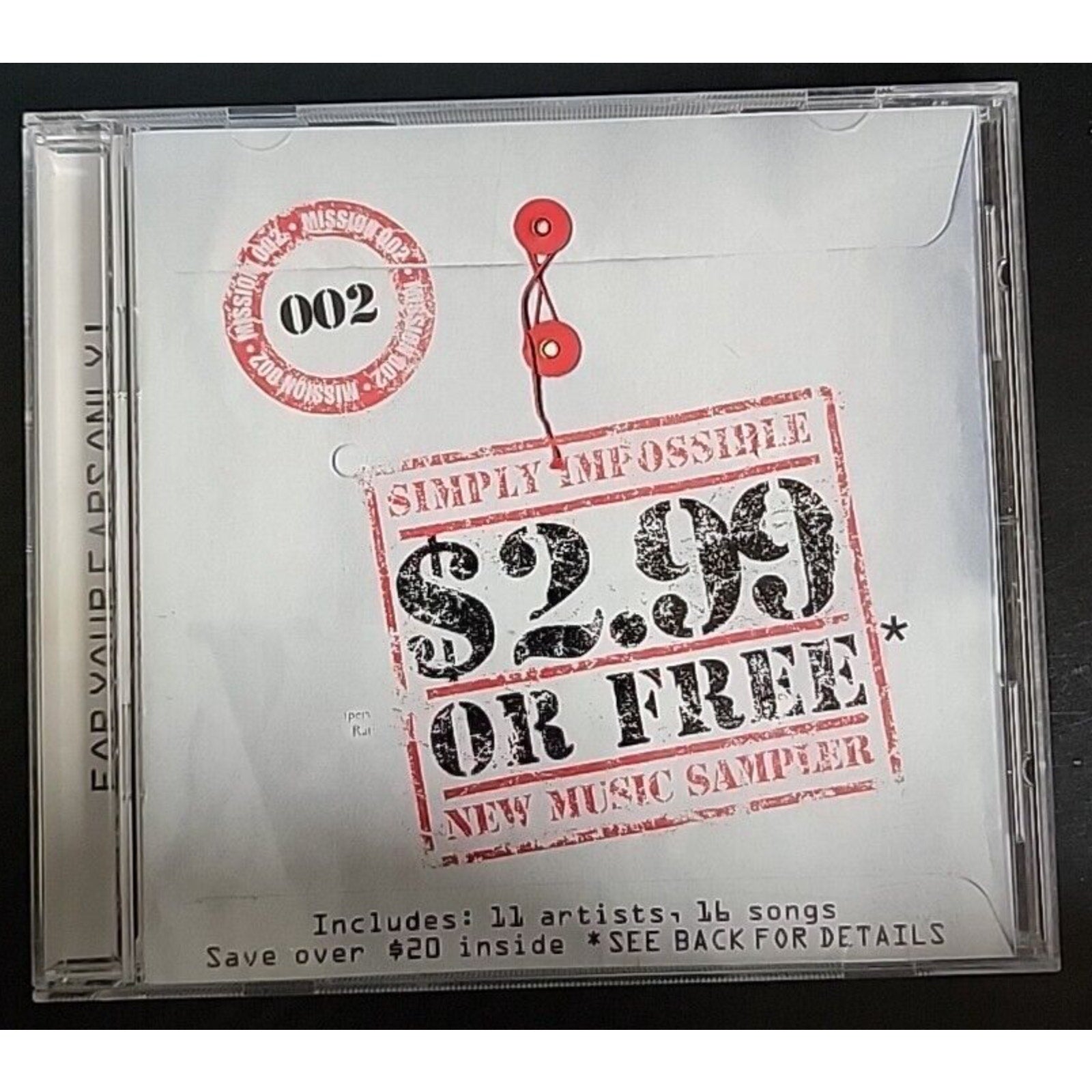 CD 2000, Various – Simply Impossible New Music Sampler 002