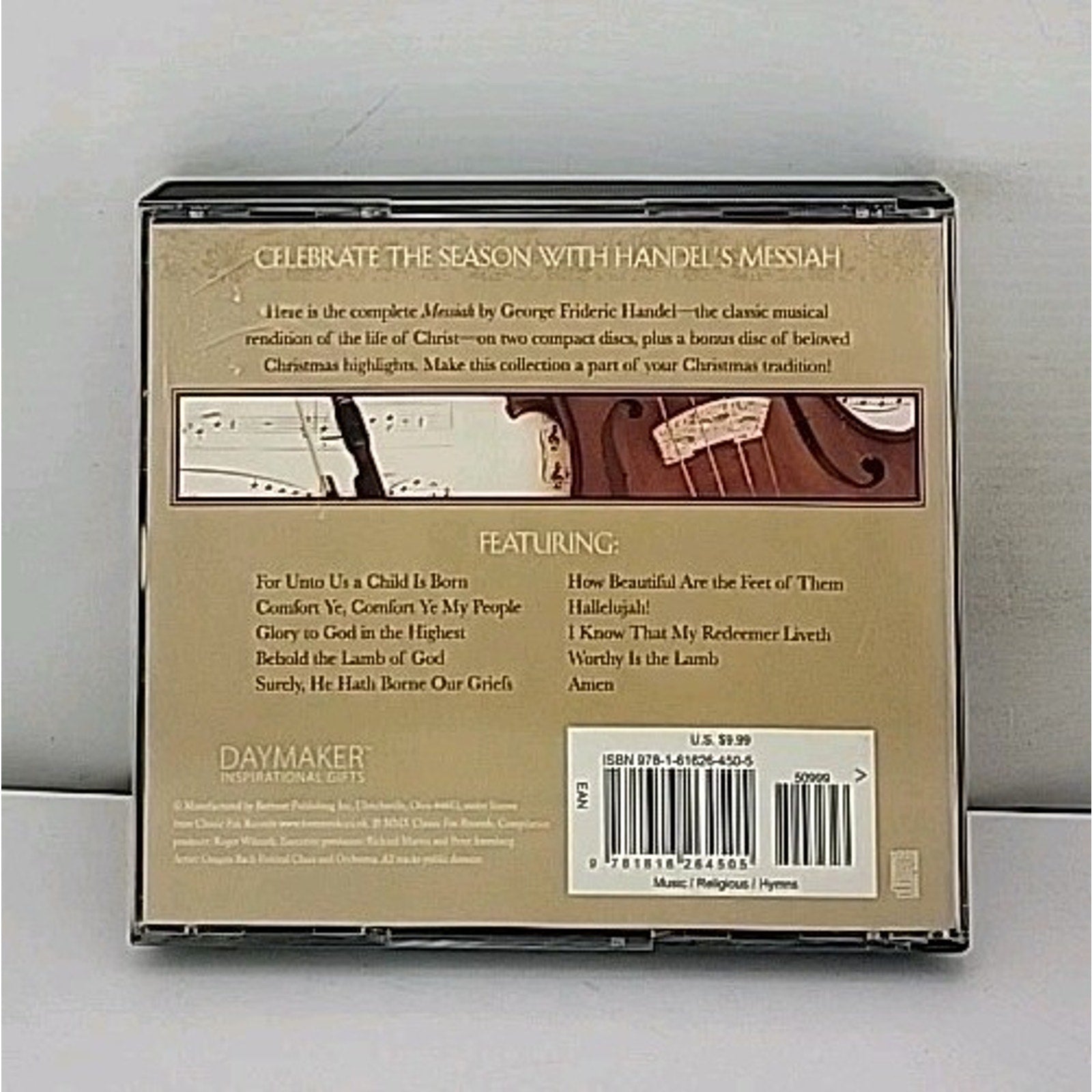 The Messiah - Audio CD By Various - *Disc 1 And 2 Only*