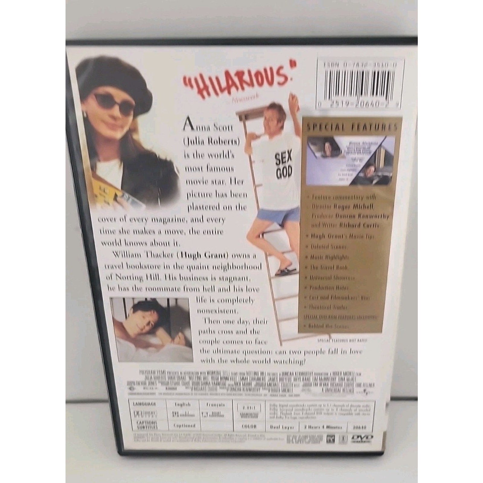 Notting Hill (DVD, 1999)