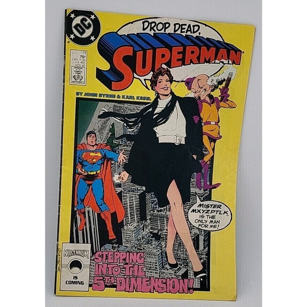 Superman #11 DC Comic Book 1987 John Byrne Karl Kesel