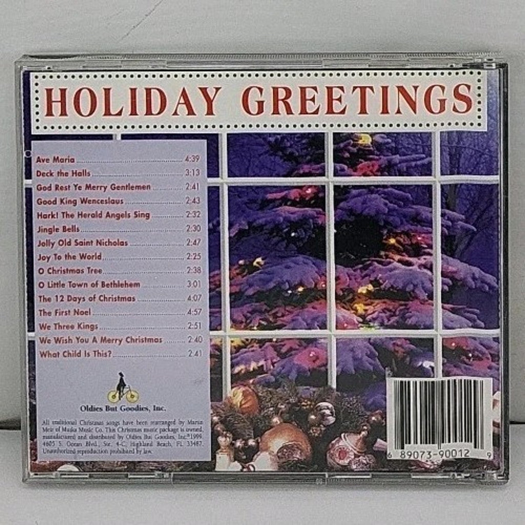 Various Artist: Holiday Greetings Oldies But Goodies Christmas CD 1999