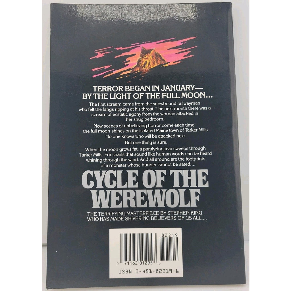 Cycle Of The Werewolf Stephen King Signet Special Printing 1985