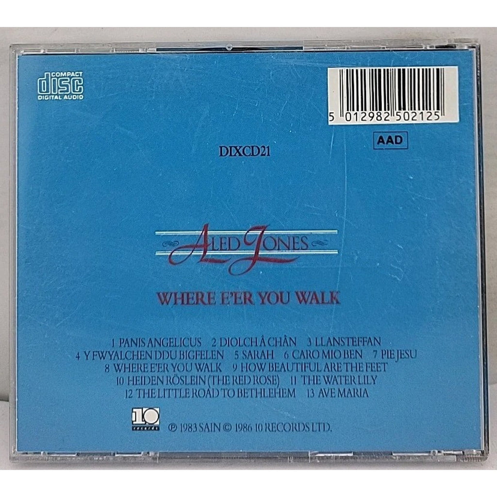 Aled Jones Where E'er You Walk CD Album 1986