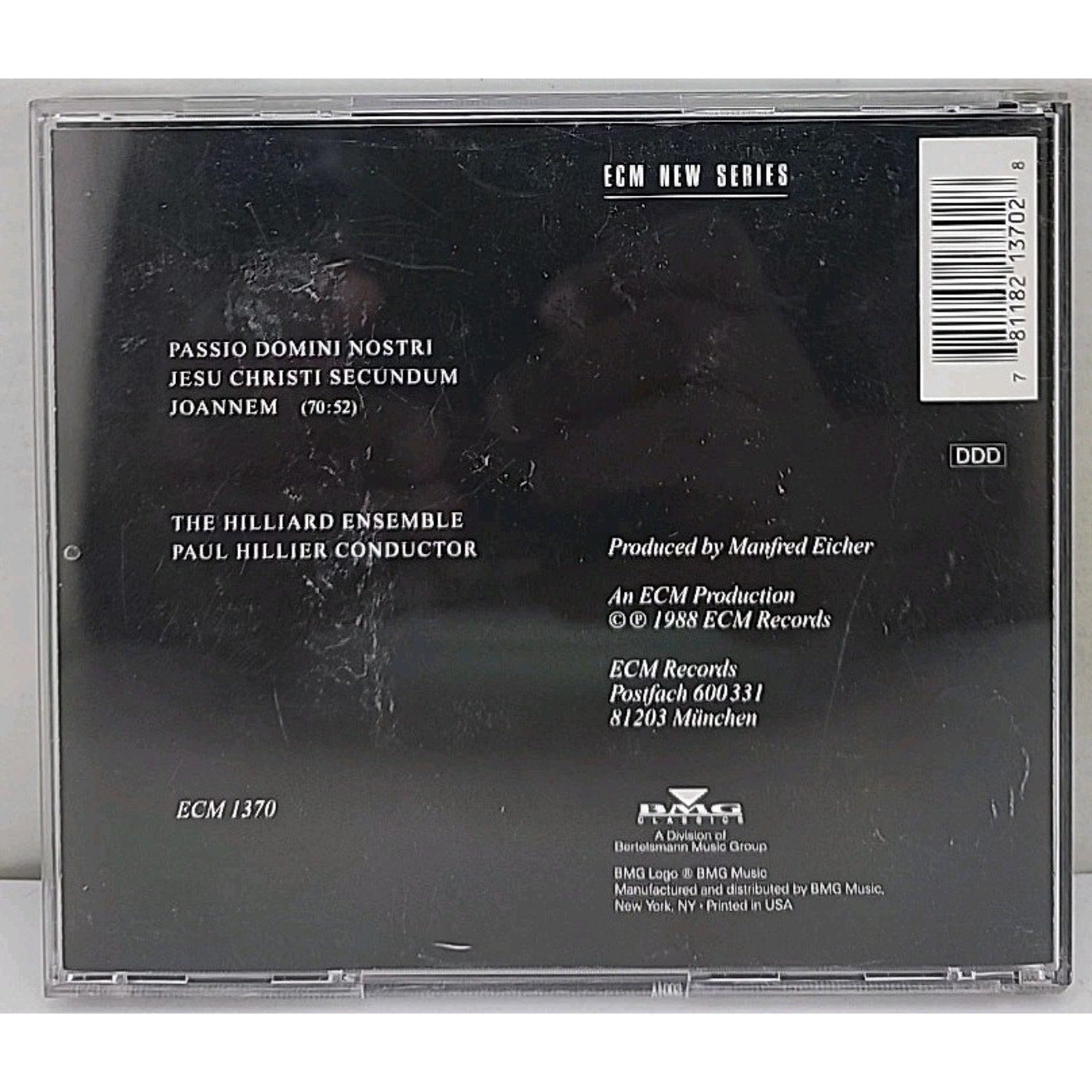 Arvo Pärt: Passio by The Hilliard Ensemble (CD)