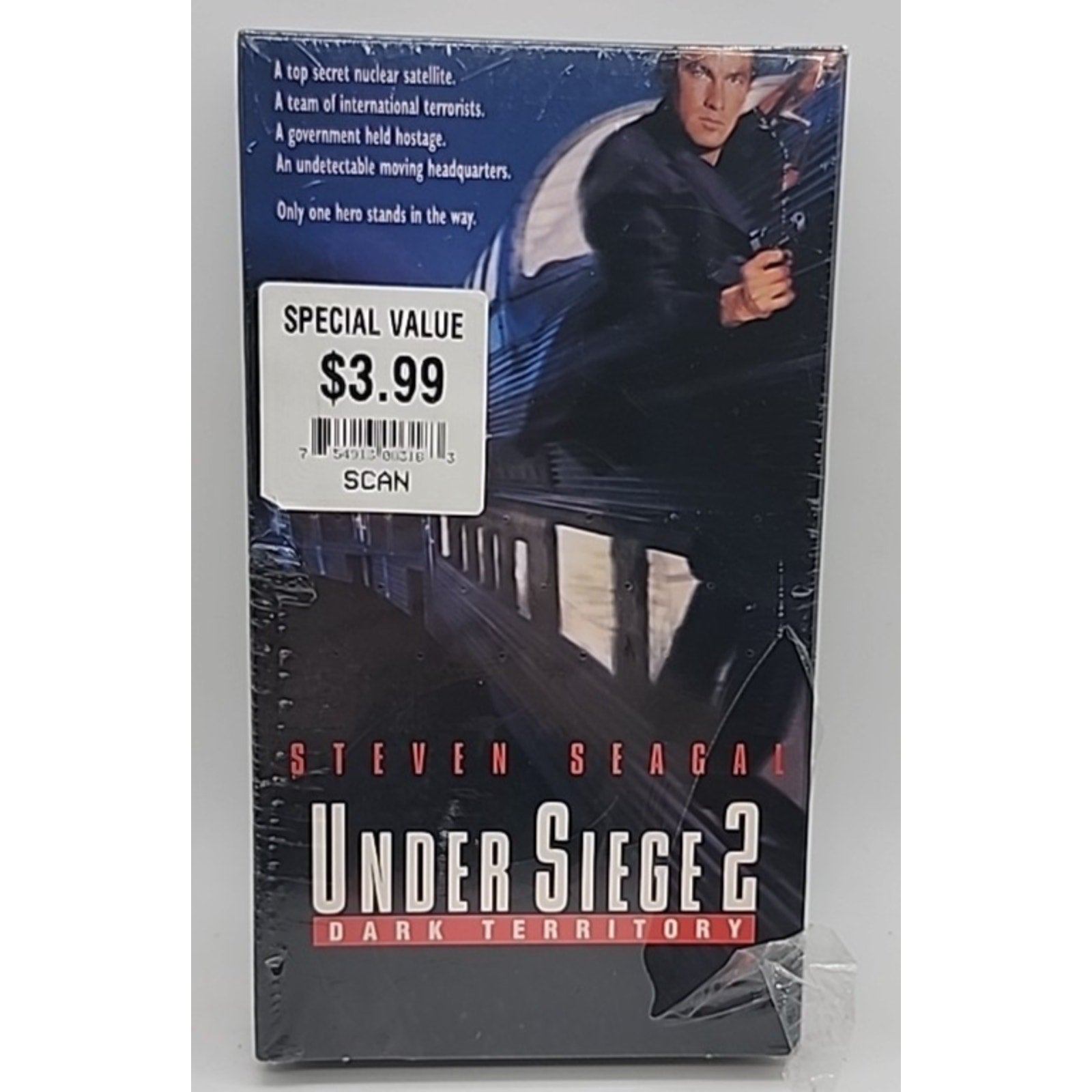 Under Siege 2 - Dark Territory (VHS) *Sealed*