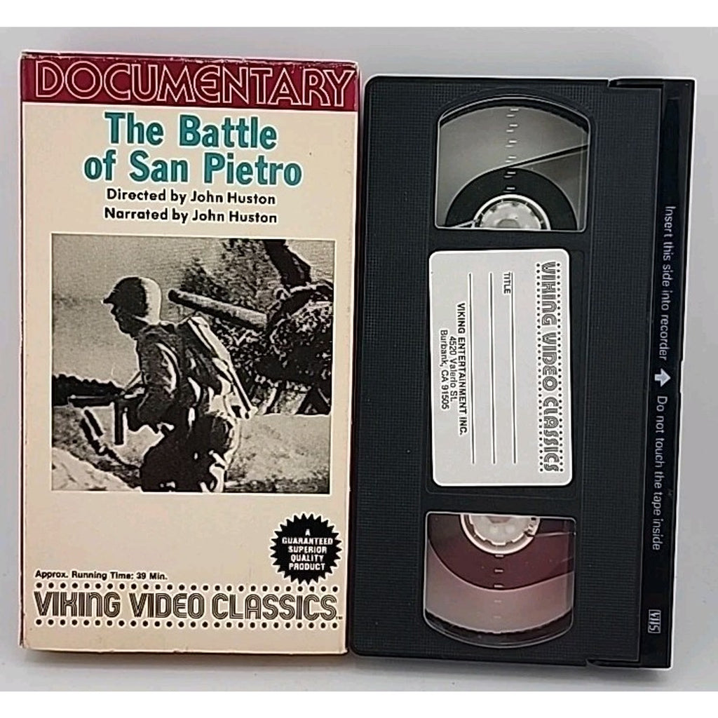 Battle of San Pietro (VHS)