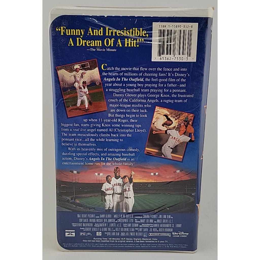 Angels In the Outfield (VHS, 1995)