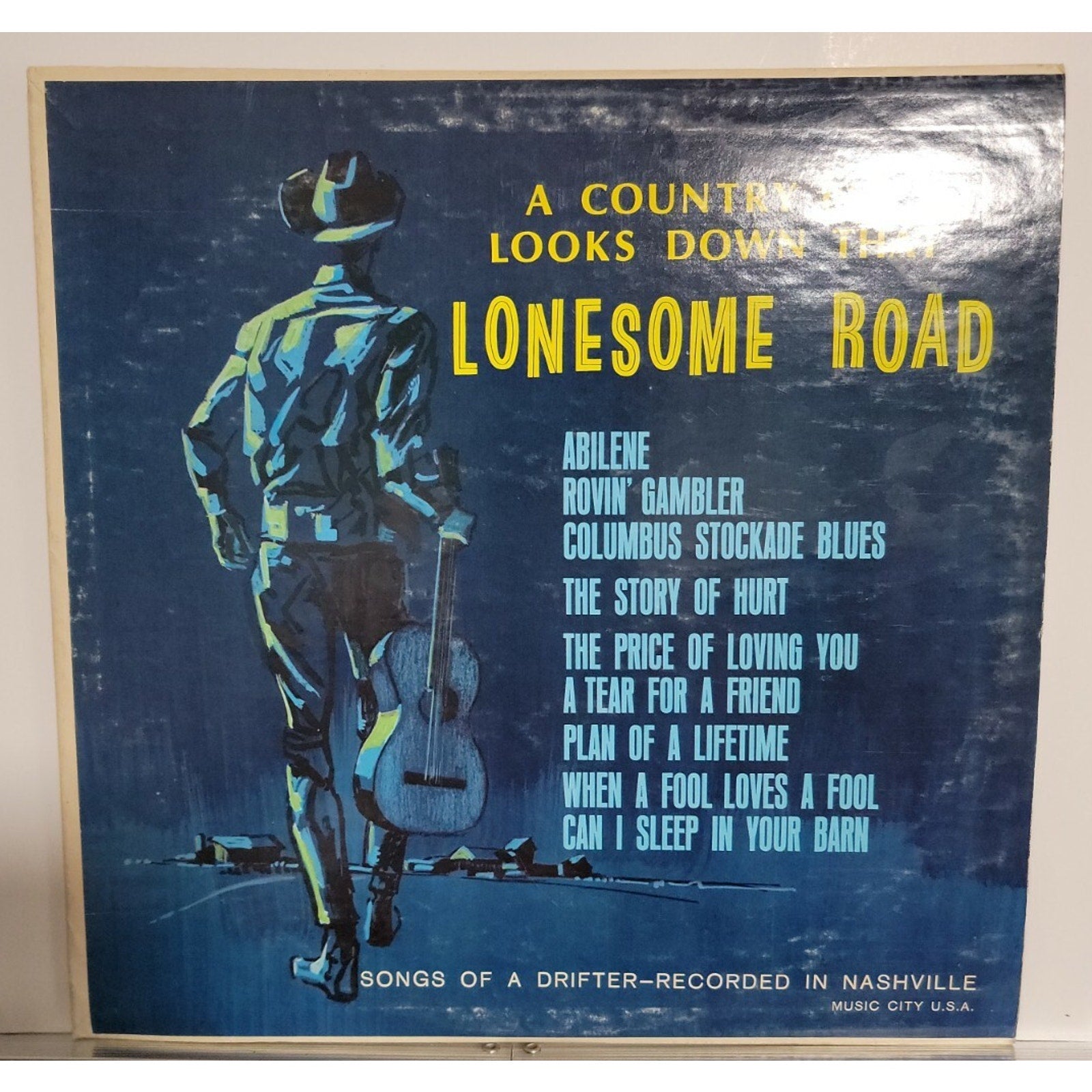 Earl Cupit And Bobby Bond ‎– A Country Boy Looks Down That Lonesome Road (Vinyl)