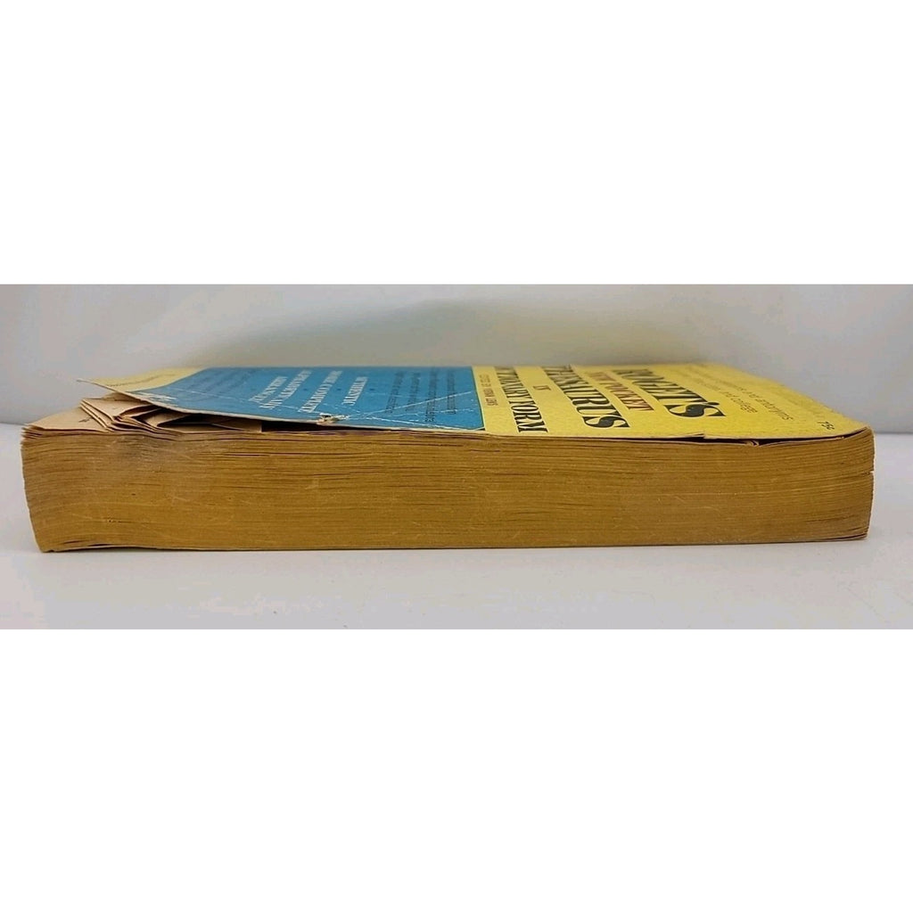 Roget's New Pocket Thesaurus In Dictionary Form, Paperback 1971